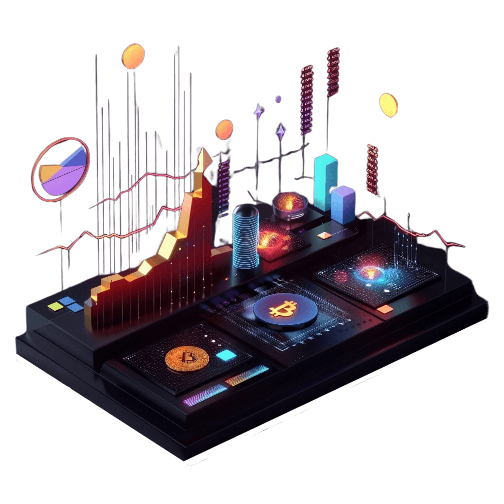 Options AI trading illustration